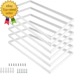 6 Pack 2X4 Surface Mount Kit For Led Flat Panel Light Aluminum Ft Ceilin. Fixed Price $131.54.