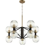 Cyan Design 10965 Helios Chandelier Noir/aged Brass. Fixed Price $1708.75.