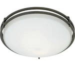 Quoizel OZ1613IN Ozark Flush Mount, 2-LIGHT 120 Total Watts, Iron Gate. Fixed Price $120.98.