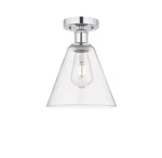Innovations Lighting 616-1F-12-8 Berkshire Semi-flush Chrome. Fixed Price $165.00.