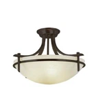 Trans Globe 8172 Rob 3-LIGHT Semi-flush Mount Ceiling -rubbed Oil Bronze. Fixed Price $95.00.