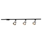 4 Ft. Brushed Nickel Integrated Led Ceiling Mount Direct Wire Track Lighting Kit. Fixed Price $17.21.