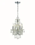 Polished Chrome Four Light Mini Chandelier From The Imperial Collection. Fixed Price $274.00.