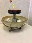 Vaxcel Lighting CF33012 Lodge Semi-flush Indoor Ceiling Noachian Stone. Fixed Price $35.00.