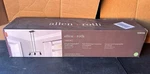 Allen + Roth Mason 3-LIGHT Dimmable Led Track Black #KMH0303H-2. Fixed Price $90.00.