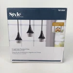 Style Selections 3-LIGHT Mini Pendant Fitter #0212650 Oil Rubbed Bronze Finish. Fixed Price $25.99.