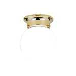 Westinghouse 7-1/4 X Polished Brass White Ceiling Light 66677. Fixed Price $24.99.