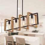 Dining Room Fixture Farmhouse Pendant Lights Kitchen Island Rustic Kitc.... Fixed Price $114.08.