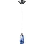 Elk Lighting 110-1MT-LED Milan Pendant Satin Nickel. Fixed Price $85.00.