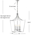 Safavieh Kenris 5LT 16 Inch Pendant, Reduced Price 2172773823 PND4091B. Fixed Price $132.00.