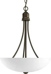 Progress Lighting Two-light Foyer 15" Pendant, Antique Bronze. Fixed Price $34.95.