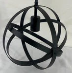 Kingso Metal Orb Pendant Ceiling Light Industrial Globe Cage Hanging Chandalier. Fixed Price $15.15.
