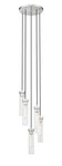 Z-lite 740P-5R Beau Light 12"W Suspension Multi Pendant Nickel. Fixed Price $564.00.