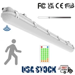 4 Foot Motion Sensor Led Vapor Tight Water Proof Light Dimmable IP65 Fixture Fcc. Fixed Price $47.99.