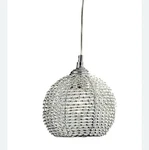 Quoizel Tango 7.88-IN Polished Chrome Hardwired Mini Pendant Dimmable. Fixed Price $30.00.