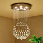 Saint Mossi Chandelier Modern K9 Crystal Raindrop Lighting Flush M.... Fixed Price $215.60.