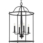 Progress Lighting P500210 Durrell 4 18"W Pendant - Black. Fixed Price $154.00.