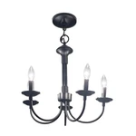 Trans Globe Chandelier Home 19X18 Black New 5-LIGHT Candelabra Fixture 9015BK. Fixed Price $40.00.