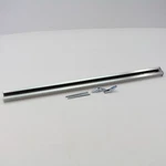 Cal Lighting 2' Brushed Steel Track Single Circuit 120V W/ One End Cap HT-270-BS. Fixed Price $37.99.