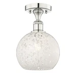 Innovations Lighting 616-1F-11-8-WHITE Mouchette-indoor Ceiling Polished. Fixed Price $193.60.