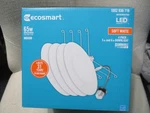 4 Pack Ecosmart 65W 6" Downlight Dimmable Soft White Screw-in Base New. Fixed Price $29.99.