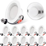 Energetic Pack 660LM Dimmable Led Recessed Lighting 4 Inch Downlight, 10W=75W. Fixed Price $74.99.
