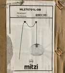 Mitzi HL270701L-OB MARGOT-1-LIGHT Large Swag Pendant In Style. Fixed Price $149.99.
