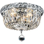 Elegant Lighting V2528F10C/RC Tranquil Flush Mount Chrome. Fixed Price $212.00.
