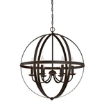 Westinghouse 6328200 Bronze Stella Mira 6-LIGHT 24"W Wrought Iron Chandelier. Fixed Price $147.00.