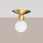 Ceiling Spot Light ,mid Century Aged Brass,solid. Fixed Price $120.56.