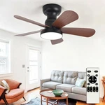 Depuley Small Ceiling Fan With Lights: 28-INCH Flush Mount And.... Fixed Price $63.52.