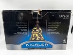 Kichler Sedona Bronze Finish 1 Light Mini Pendant Fixture Tiffany-style Glass. Fixed Price $58.28.