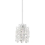 Minka Lavery 3155 Chrome Isabella's Crown 1-LIGHT 9-3/4"W Crystal Single Pendant. Fixed Price $319.00.