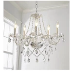 Saint Mossi 5 Light Modern Contemporary Elegant K9 Crystal Glass Chandelier Pend. Fixed Price $192.00.