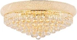 Elegant Lighting 1800F24G/RC Royal Cut Clear Crystal Primo 12-LIGHT, Single-tier. Fixed Price $880.00.