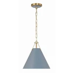 Light Pendant-vibrant Gold/blue Finish Pendants 49-BEL-5145065 Bailey. Fixed Price $238.00.