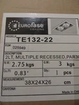 Eurofase TE132 2-LIGHT Multiple Recessed Fixture, White. Fixed Price $59.99.