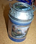 Kincade Cobblestone Mill Mini Milk Can Tin Thomas Painter Of Light With Box. Fixed Price $20.00.