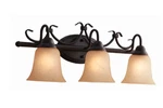 Portfolio Stone Hollow 24-IN 3-LIGHT Oil-rubbed Bronze Transitional Vanity. Fixed Price $71.99.