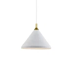 Kuzco Dorothy Light 14" Pendant, White/gold Detail 492814-WH-GD. Fixed Price $178.00.