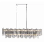 Crystorama Addis 14 Light Chandelier, Polished Chrome ADD-317-CH-SM. Fixed Price $2078.40.