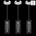 Pendant Ceiling Fixture, Led Kitchen Lighting Crystal Lights. Fixed Price $84.44.