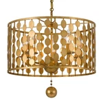 Crystorama Layla Light Antique Gold Chandelier 545-GA. Fixed Price $798.00.