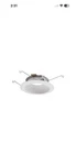 Halo 5" White Baffle Trim ML56 Series 593WB 625-1762. Fixed Price $15.00.