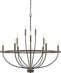 Homeplace By Capital Lighting 428501BZ Greyson Urban/industrial Vine-style Round. Fixed Price $499.99.