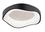 Vaxcel Lighting C0323 Bowen 17"W Led Flush Mount Ceiling Fixture - Black 30 Watt. Fixed Price $135.00.