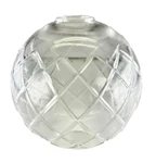 Chandelier Crisscross Ball Break 4.8" Leaded Crystal Clear Glass. Fixed Price $80.74.