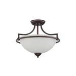 Sunset Lighting Preston 3-LIGHT 20-1/2" Wide Semi-flush Bowl Ceiling Fixture F16. Fixed Price $99.99.