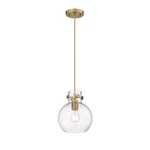 Innovations Newton Sphere 1-LT 8" Cord Pendant, Bb/cg 410-1PS-BB-G410-8CL. Fixed Price $248.60.