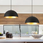 Farmhouse Pendant FIXTURES,12" Lights Kitchen Island, Black Go. Fixed Price $231.99.